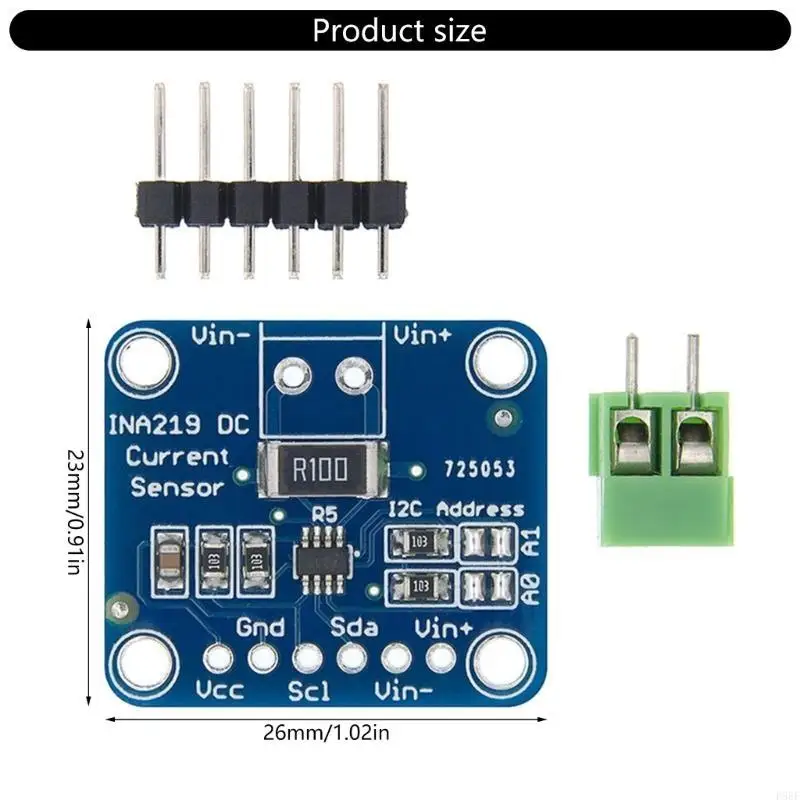 P88F 3PCS Module capteurs des capteurs courant bidirectionnel