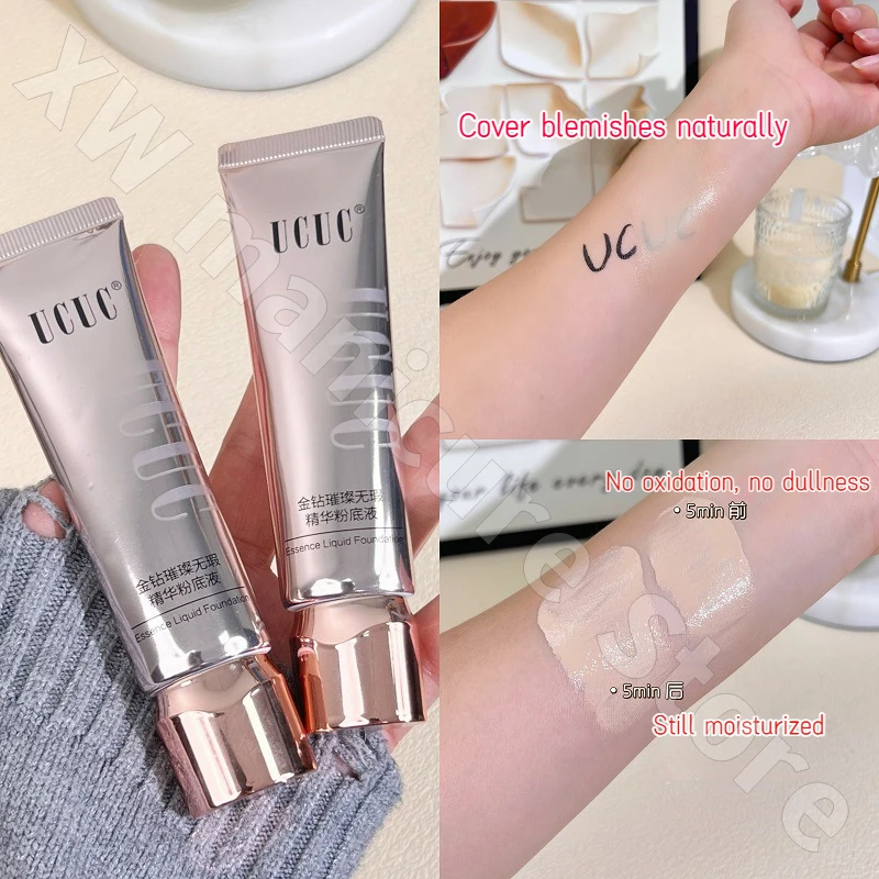 

UCUC Liquid Foundation Long-lasting Non-removing BB Cream Brightens Skin Moisturizes Isolates and Covers Facial Blemishes