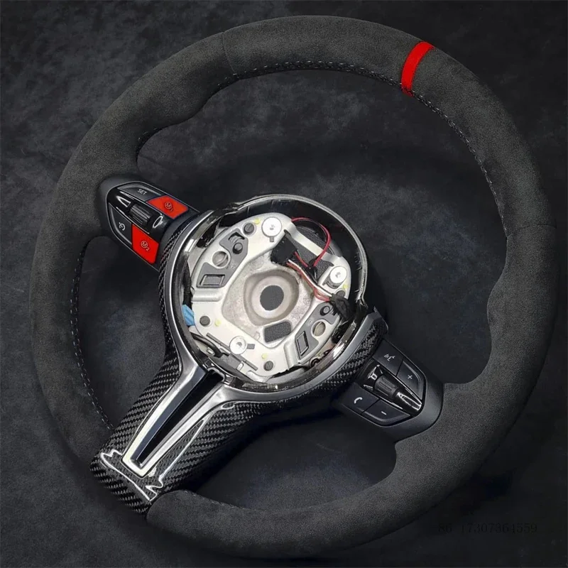 LED Black steering wheel Fit For BMW F30 F10 F31 F20 E90 F20 F21 F40 F22 F23 F45 F44 F35 F32 F33 F36 X1 F49 F80 G20 X6 M3