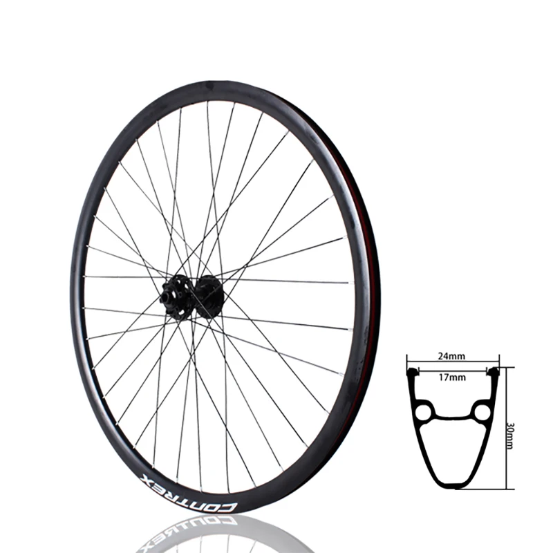 700C Road Bike Gravel Thru Axle Bicycle Wheel Front 2 Rear 4 Spokes Front 32H Rear 32H Disc Brake Model 120 Sound Wheels