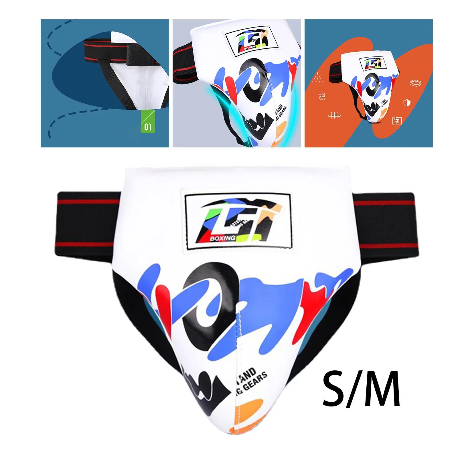 

Детский защитный бандаж для паха, дышащий, для тренировок, грэпплинга, ММА, тхэквондо, бокса, кикбоксинга