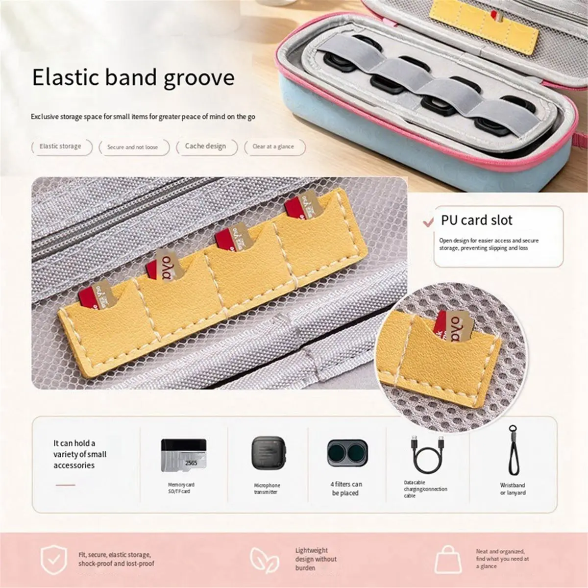 Storage Bag for Pocket 4pro Portable Handbag Anti-Scratch Protective Box for Pocket 4P Camera Storage A