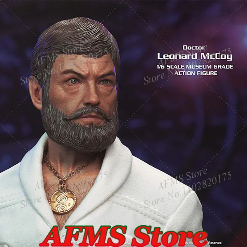 

Genuine 1/6 Scale Collectible Figure Leonard Mccoy Doctor Full Set 12Inch Men Soldier Action Figure Model Toys