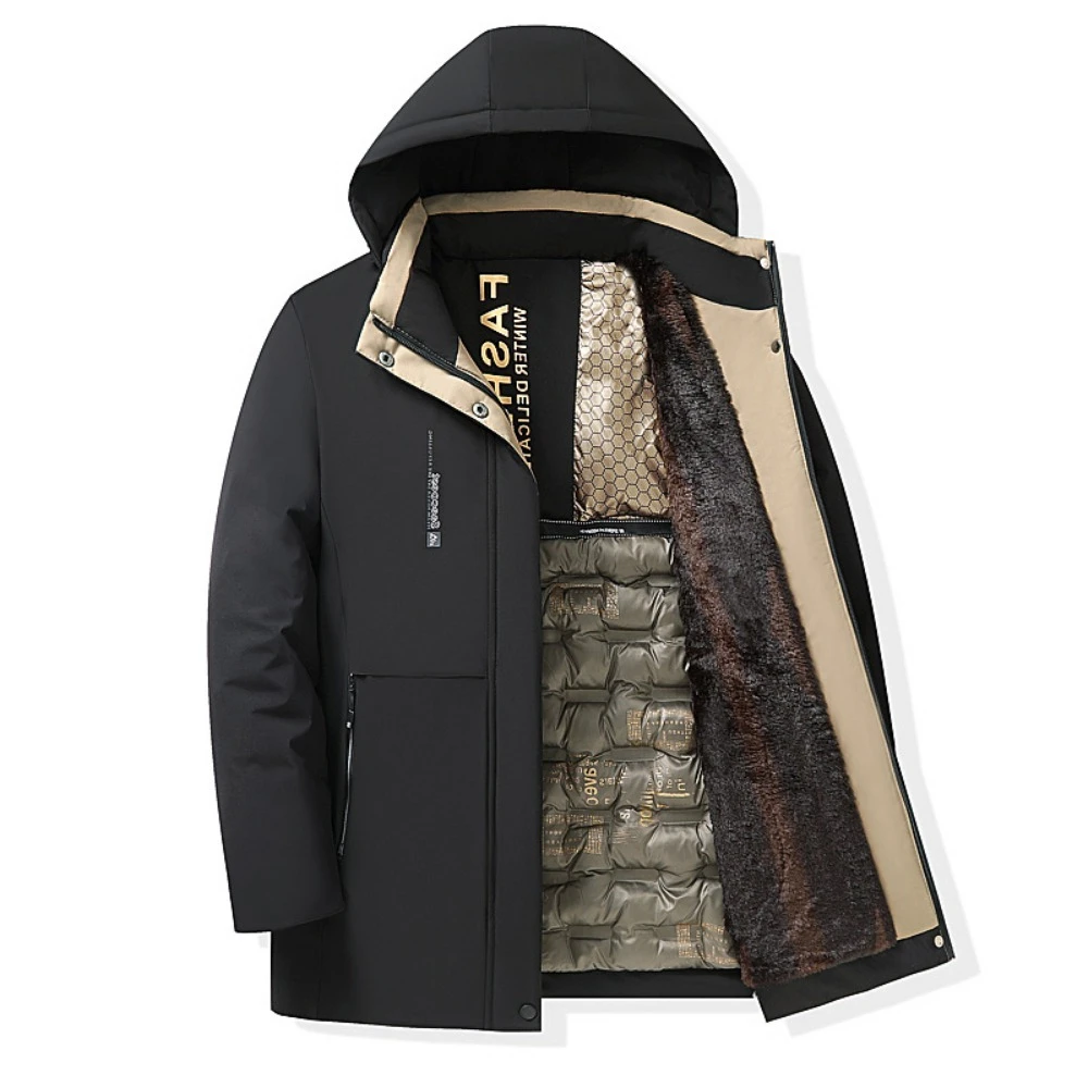 Winter Outdoor Leisure Fishing Windproof Warm Parker Cotton Jacket Comfortable Fashionable Versatile High-quality Padded Jacket