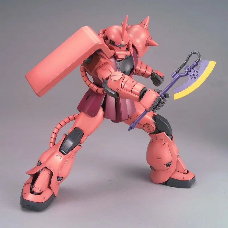 مجموعة نماذج Bandai-Gundam للأطفال ، شخصية أنيمي Gunpla ، مجم 1: MS-06S ZAKU II Collection ، شخصية حركة أنيمي Gunpla ، ألعاب حقيقية