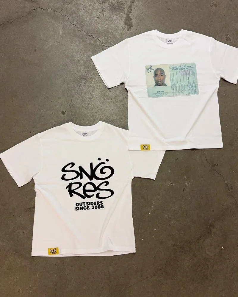 2025 العصرية شارع العليا الهيب هوب الشارع الشهير Harajuku ريترو كلاسيكي رسالة كبيرة الحجم تي شيرت الرجال القوطي عادية القطن Y2K أفضل النساء #4