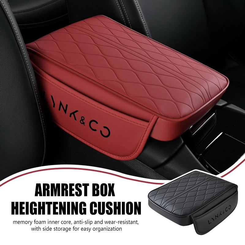 

Car Center Console Armrest Box Pad Elbow Support Cushion For LYNK&CO PHEV 09 MHEV 01 05 03 09 02 04 06 07 08