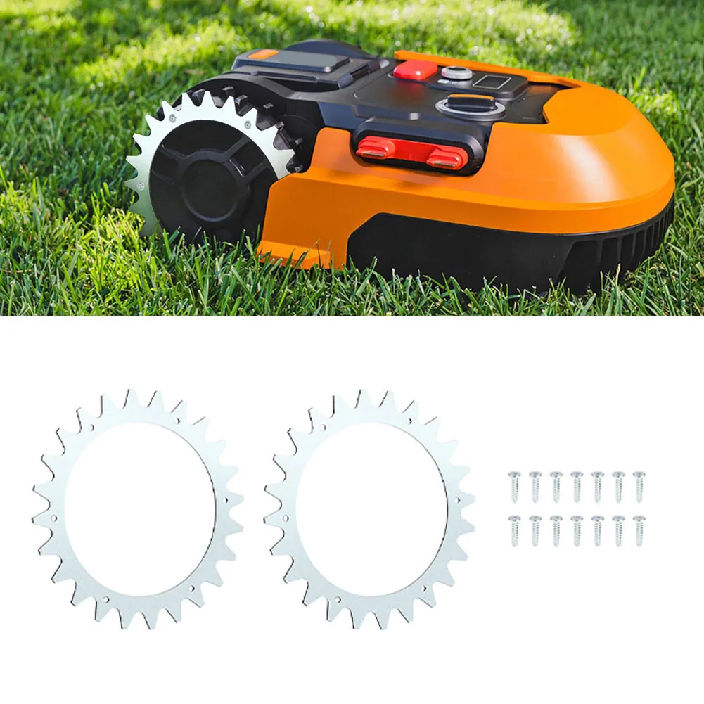 /Stainless /Steel /Traction Plates Spike Wheels For For For Landroid S300 S450i M500 M700 M1000 Robotic Lawn Mower Accessories 2