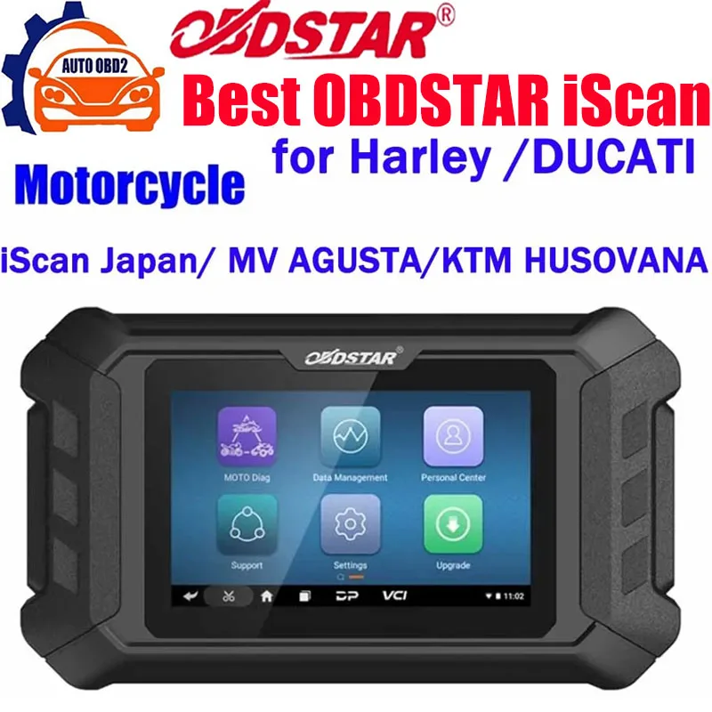 

Original OBDSTAR iScan for Harley-DAVIDSON Motorcycle Diagnostic Tool Support IMMO Programming with Multilanguages PK MS50 MS80