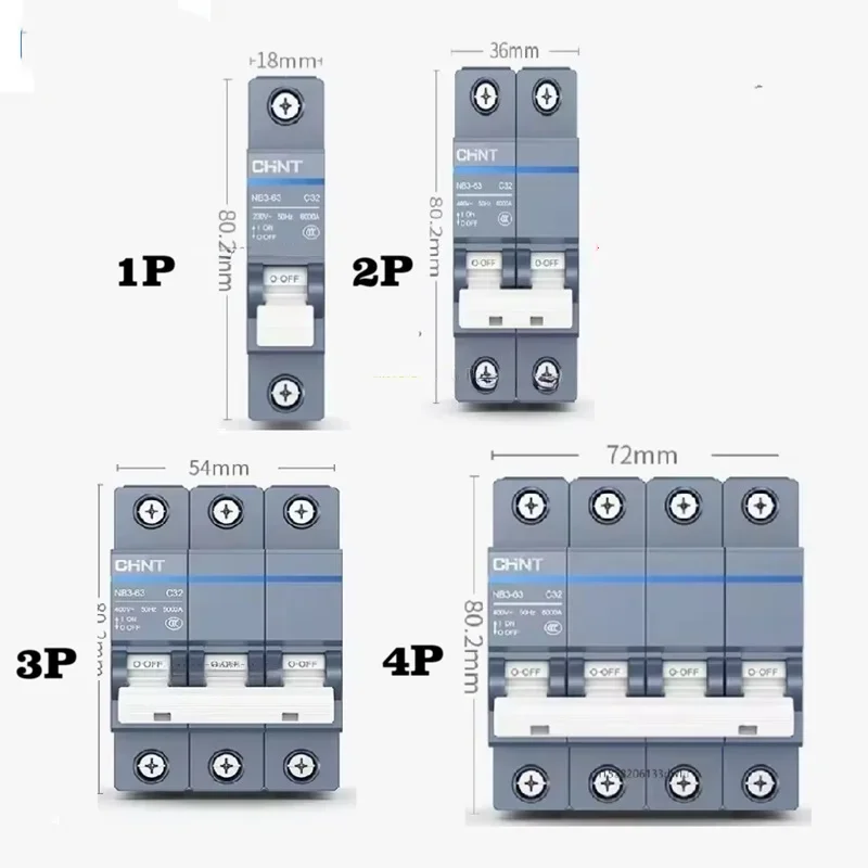 Chint NB3 1P 2P 3P … - image