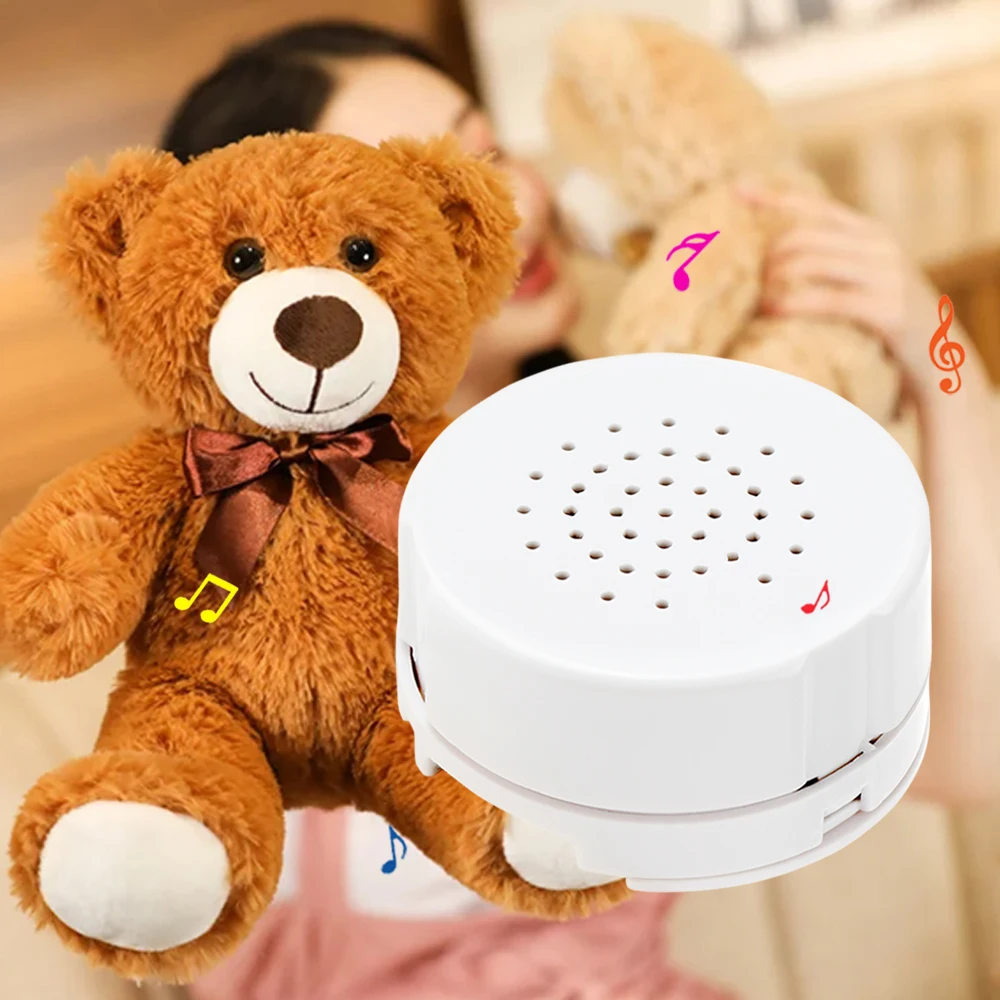 

30 Second Stuffed Bear Voice Box Recordable Sound Module Baby Plush Toy Voice Recorder Device DIY Custom Voice Message Recorder