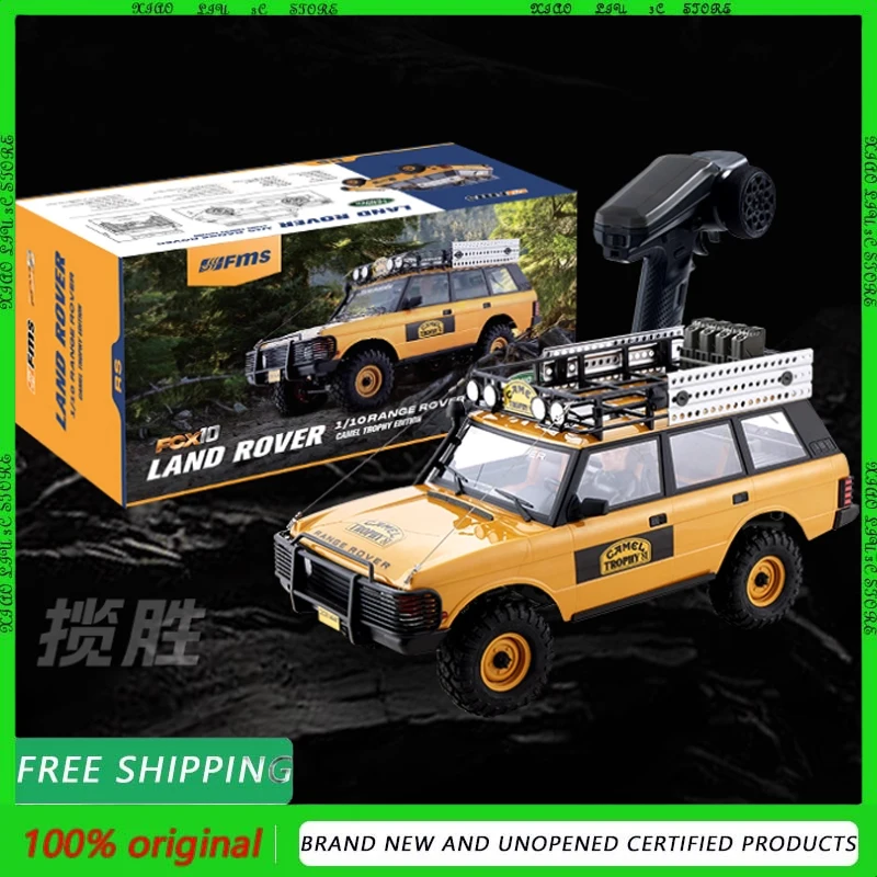 

FMS масштаб 1/10 радиоуправляемая модель верблюжья чашка FCX10 электрический альпинистский автомобиль с дистанционным управлением внедорожник игрушка для мальчиков моделирование автомобиля
