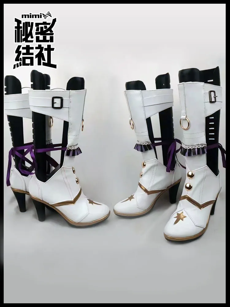 Nu: Carnival Shugo Chara Blade Cosplay Shoes Boots Leather Shoes Universal Combat RolePlay Use Accessories 35-48 Size