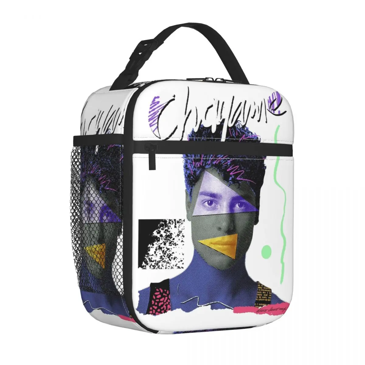 Chayanne Puerto Rican Latin Pop Singer Insulated Lunch Bag Storage Food Box Portable Thermal Cooler Lunch Box For Travel