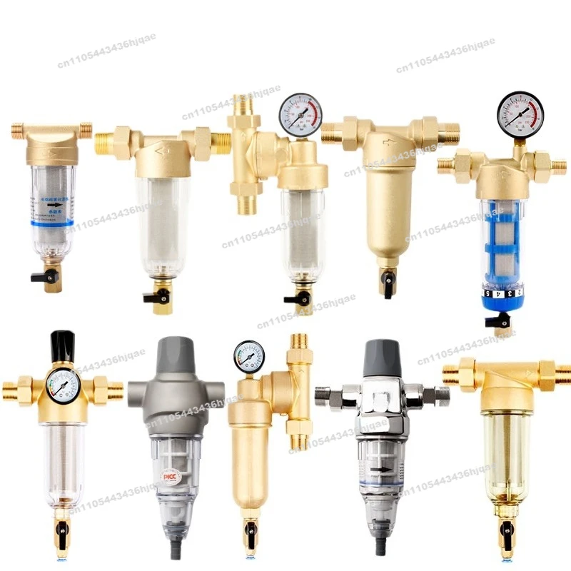 

Медный фильтр предварительной очистки всего дома, обратная промывка, бытовая водопроводная вода, удаление осадков, почва, кремния, очистка фосфорного кристалла