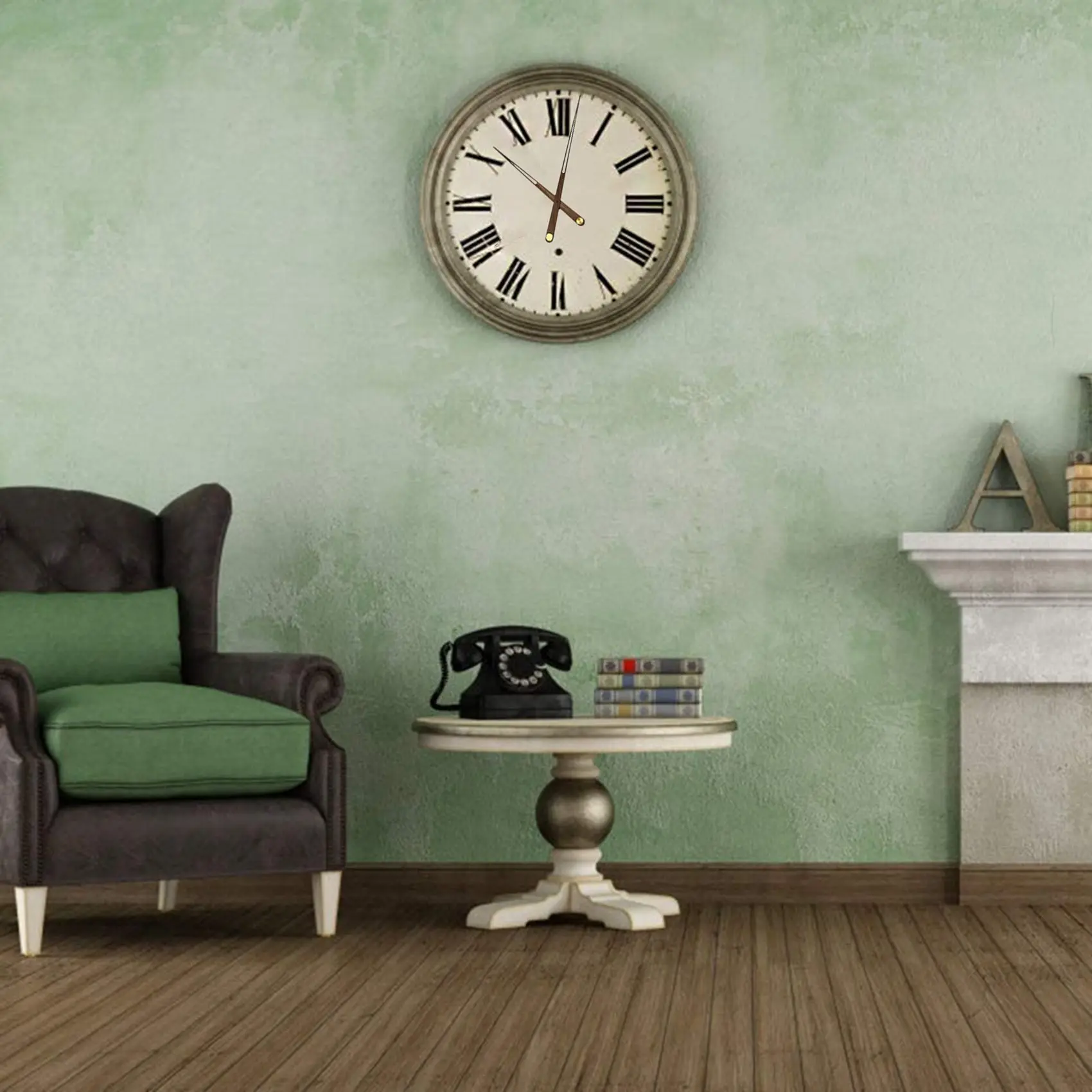 Qualitative High Torque Clock Movement Mechanism Large Wall Quartz Clock Long Hands Walnut Wood DIY Repair Parts Replacement 31m