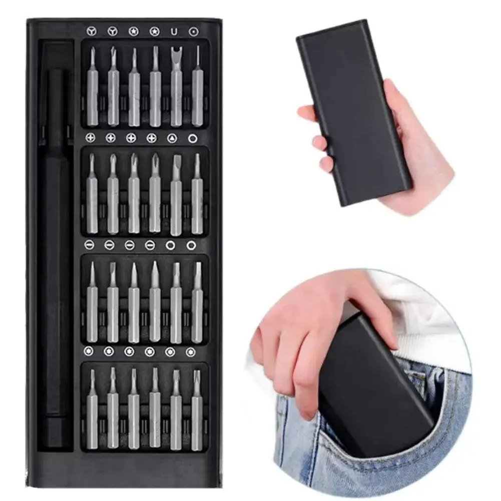 24 In 1 Premium Precision Screwdriver Set Small Screwdriver Set With Phillips Head & Flathead Magnetic Mini Screwdrivers Kit