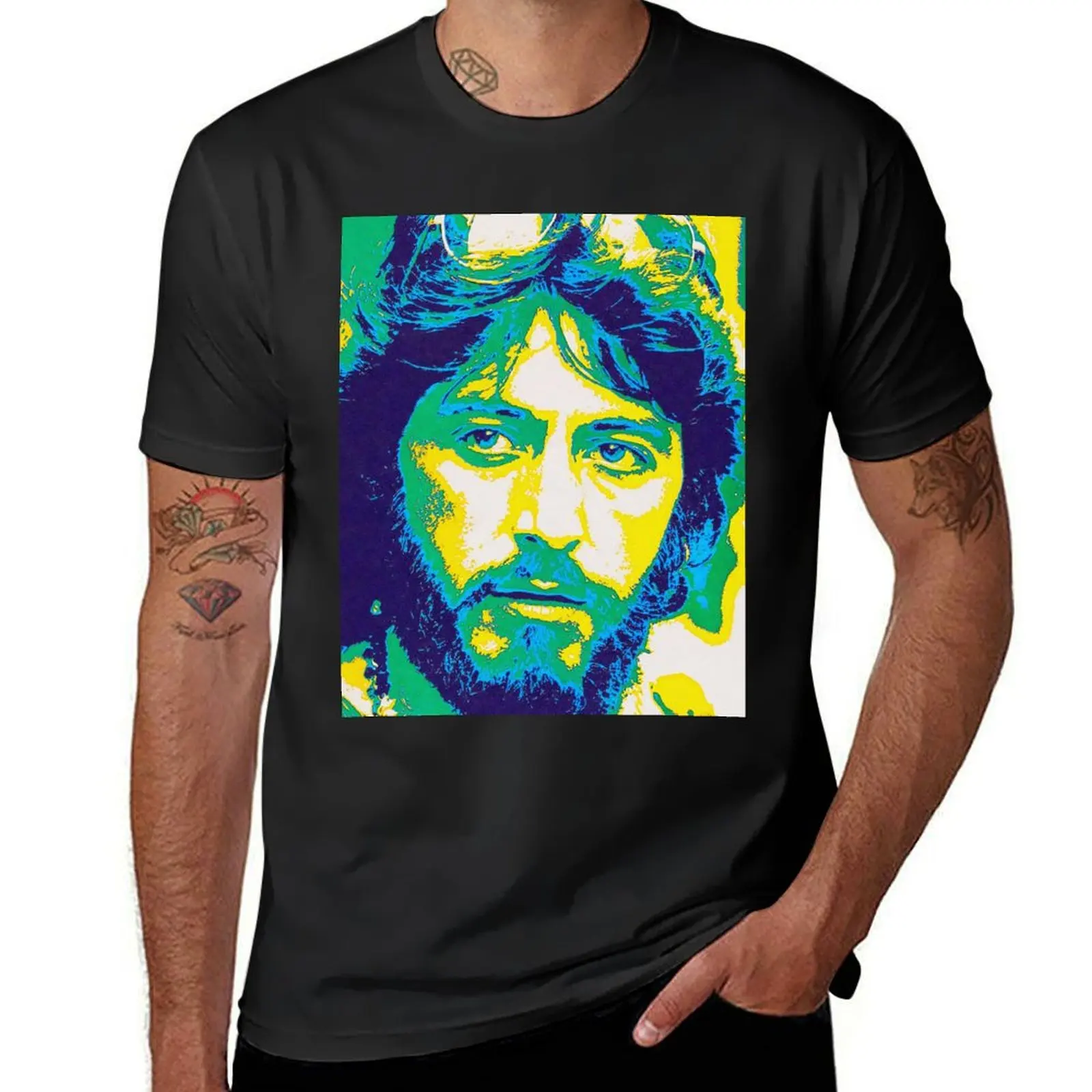 Al Pacino in Serpico T-Shirt customizeds funnys tees T-shirt men