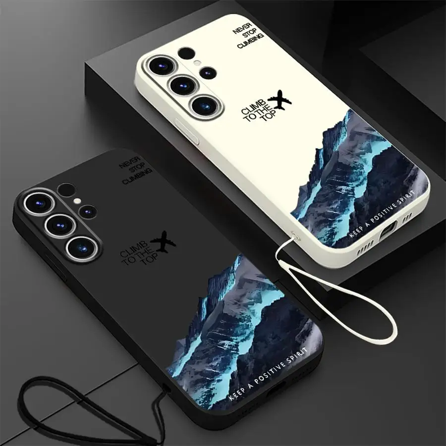Mountain Scenery Soft Cover Case for Samsung Galaxy S23 S24 S21FE S20 FE S22 Ultra Note 10 20 Ultra S25 Plus S25 Ultra view 6