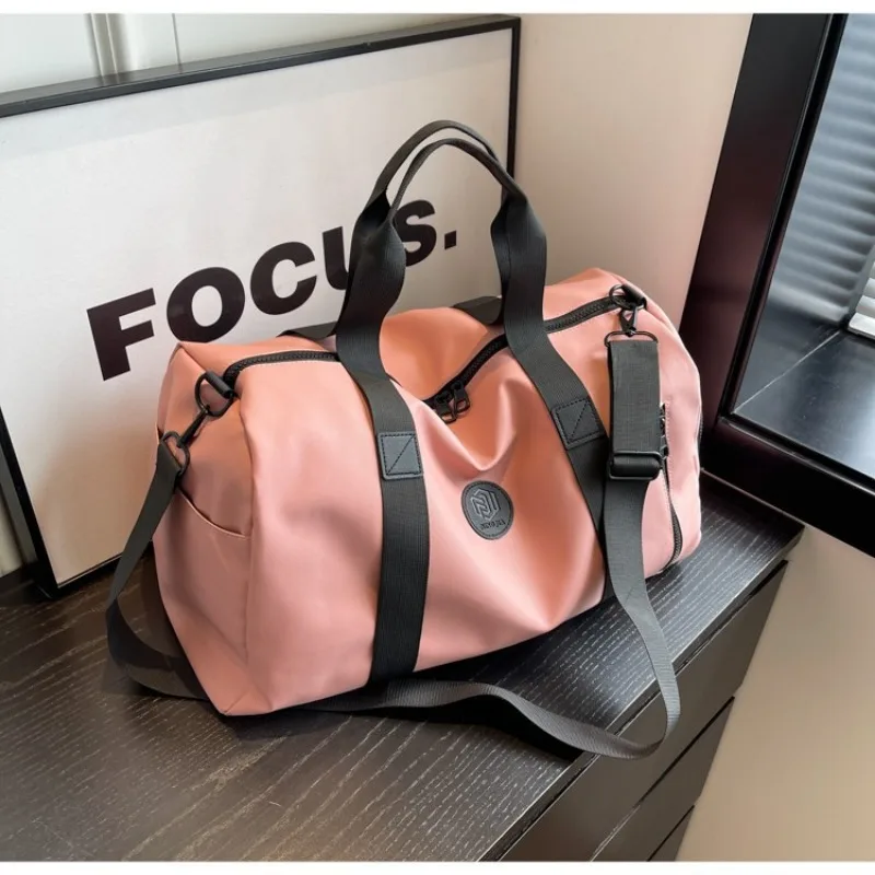 

Gym Bag for Men Women Small Fitness Sports Travel Bag with Shoes Compartment Water Resistant Overnight Weekender Duffel Bag