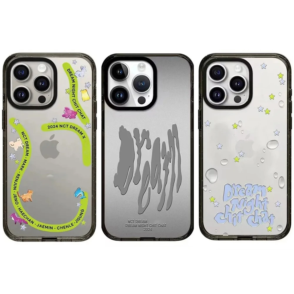 

2.0 Acrylic MagSafe Dream Graffiti Pattern iPhone 11 12 13 14 15 16 Pro Max Protective Case