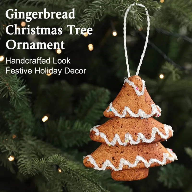 

Christmas Tree Shaped Foam Ornament Hanging Festive Pendant For Home Party Decoration Winter Holiday Atmosphere Background Decor