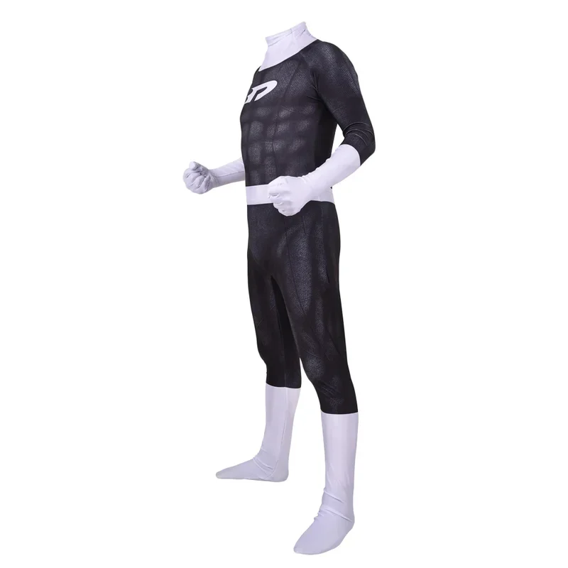 Adults Kids Danny Phantom Cosplay Costumes 3D Printed Superhero Daniel Danny Fenton Zentai Suit Halloween Bodysuit@0Z*