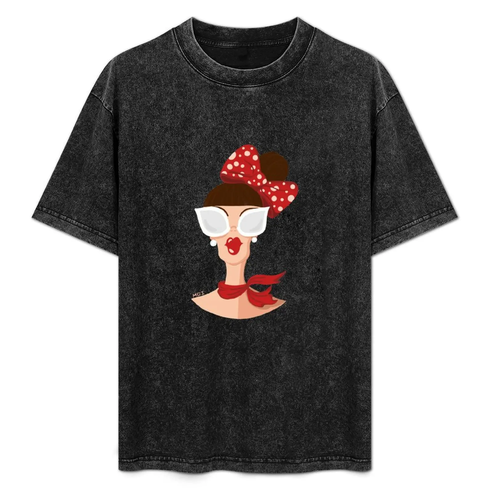 

Lady in red T-Shirt All Weather Casual Short Sleeve