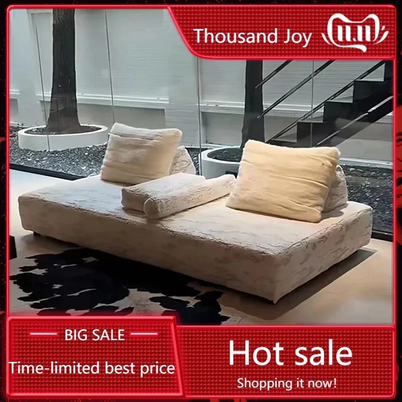 

Lounge Relaxing Living Room Sofas Large Cozy European White Luxury Lazy Sofa Modern Floor Nordic Divani Da Soggiorno Furniture