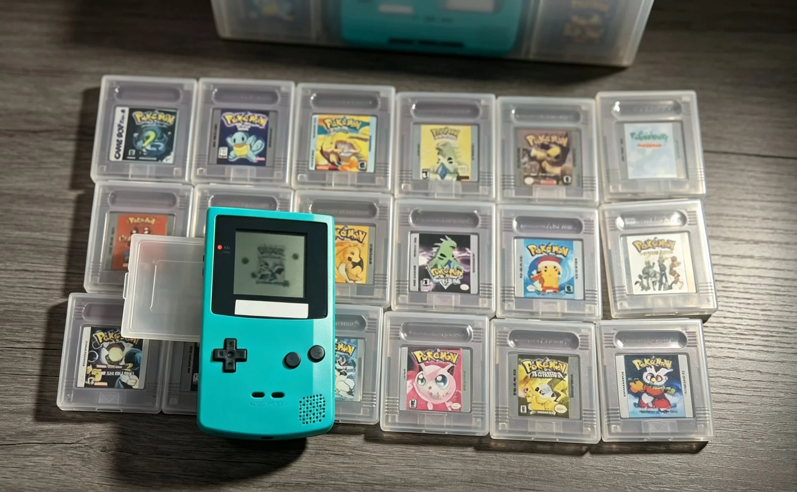 Rare Pokémon Fan Made Hack GB Game Cartridge Bundle Prism Pinball Orange for Color GBC Retro RPG Game Card for Hardcore Fans