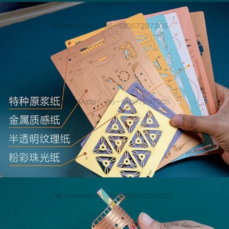 

Boat 3d Three-dimensional Puzzle Handmade Wooden Model Creative Holiday Gift Men's Toy Ornament