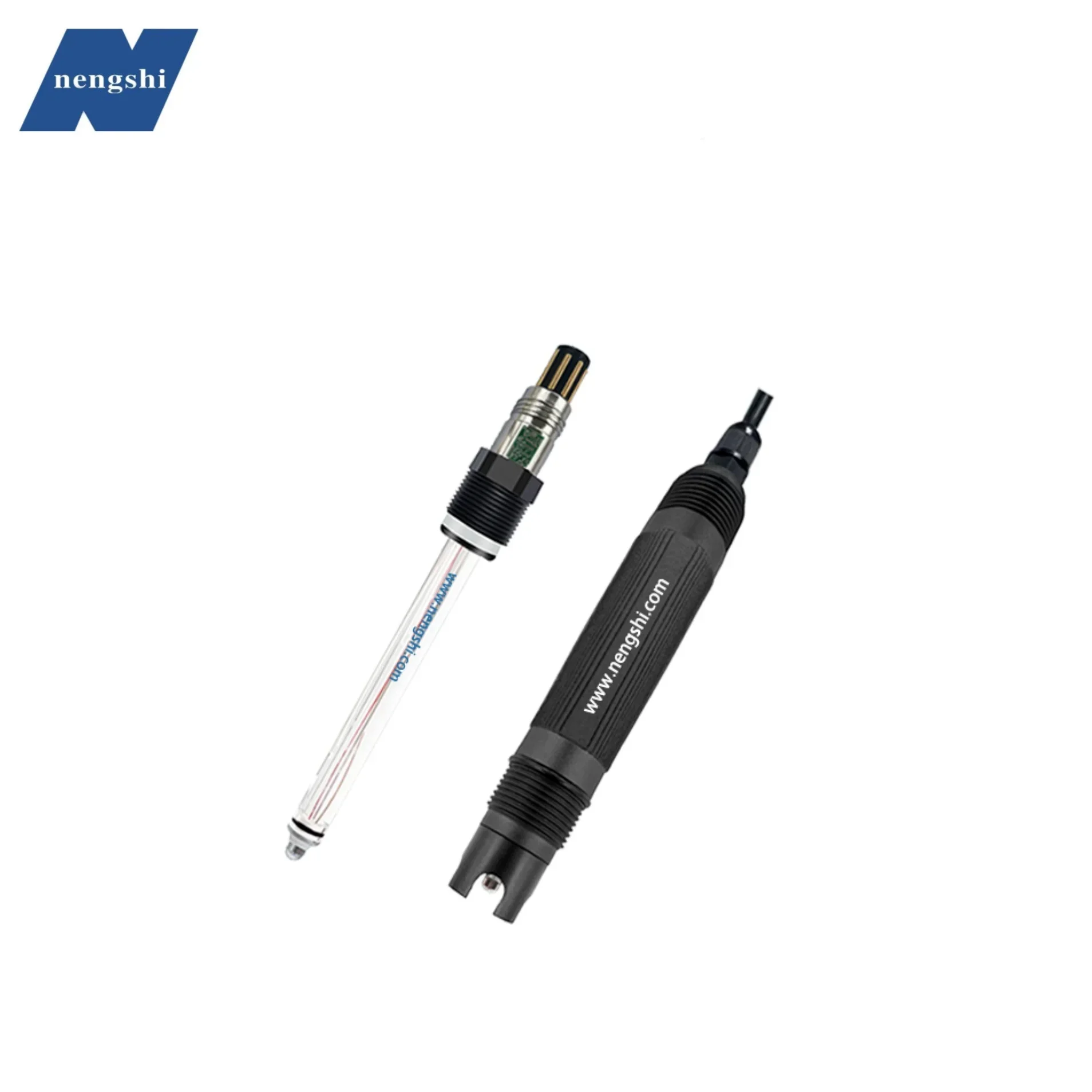 30years Nengshi factory long life industrial pH probe stable sensitive online pH sensor high quality pH electrode