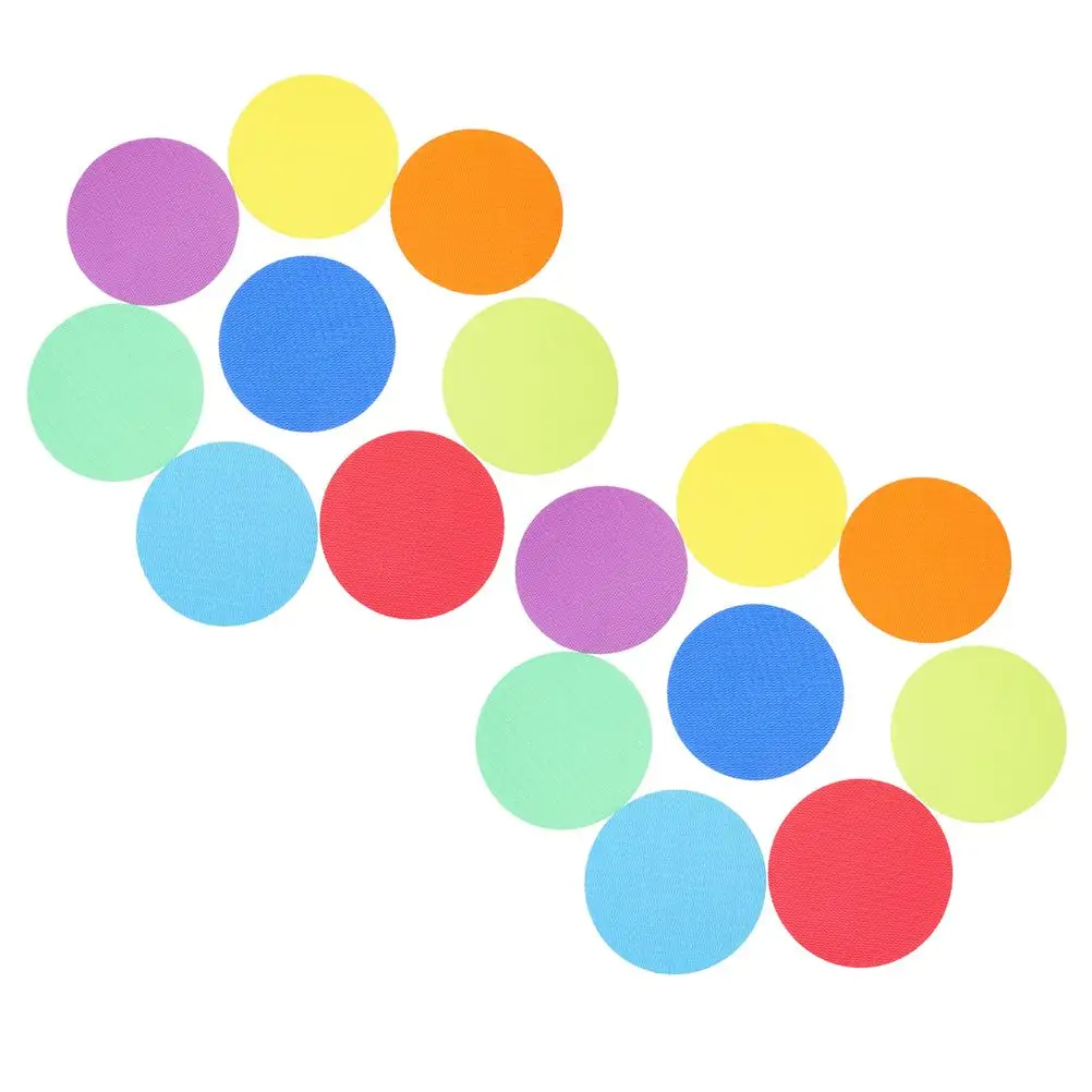 36pcs Carpet Dots Spot Markers for Classroom Training Kindergarten Students Music Game Circle Floor Mat