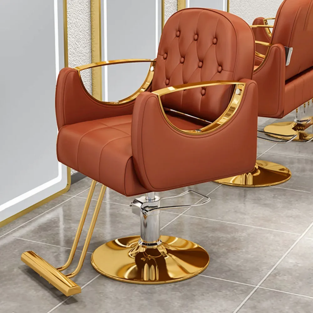 

Comfortable Luxury Barber Chair Aesthetic Simple Delicacy Fashion Salon Chair Ergonomic Modern Silla Barberia Salon Furniture