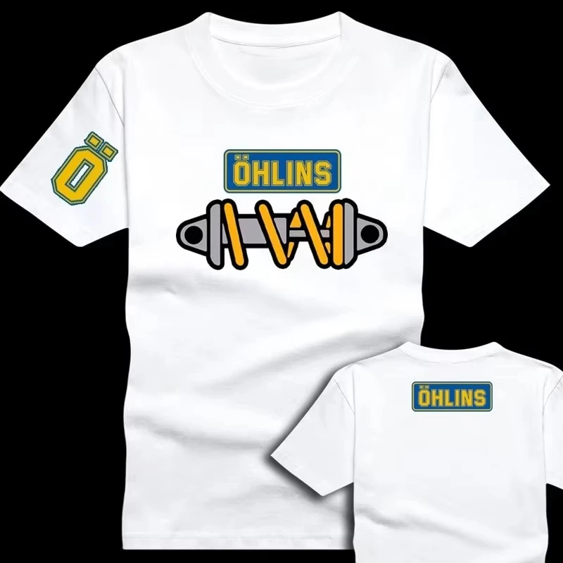 2026 Desktop_Amazing Tees Herren Ohlins Shock Suspension Auto Motorrad Sport Racing T-Shirt Sommer Heiß begehrte Freizeitartikel – Detail 12