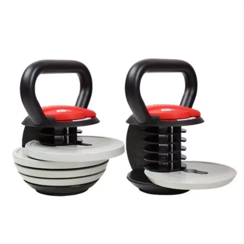 2026 Dipping Coated Cast Iron Kettlebell Home Weight Loss Strength Training Weights
