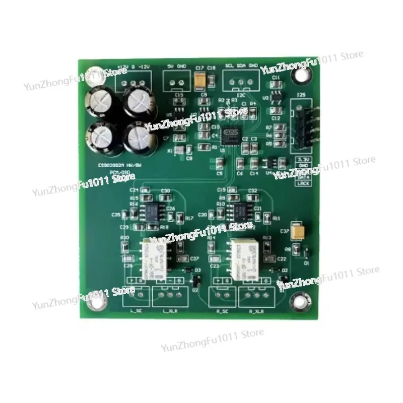 ES9039Q2M OPA1612 PCM and DSD Automatic Switching Four Layer DAC I2S Input