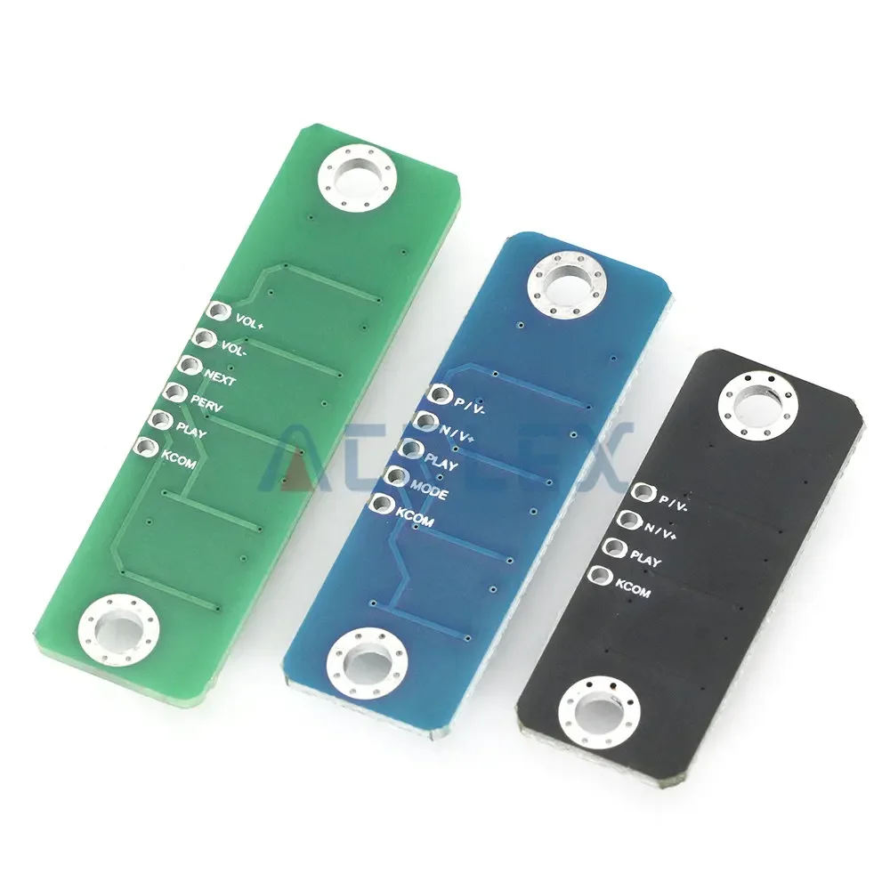3/4/5-Bit Independent Button Module MCU External Button Module Micro Switch Button Board Bluetooth-compatible Power Amplifier