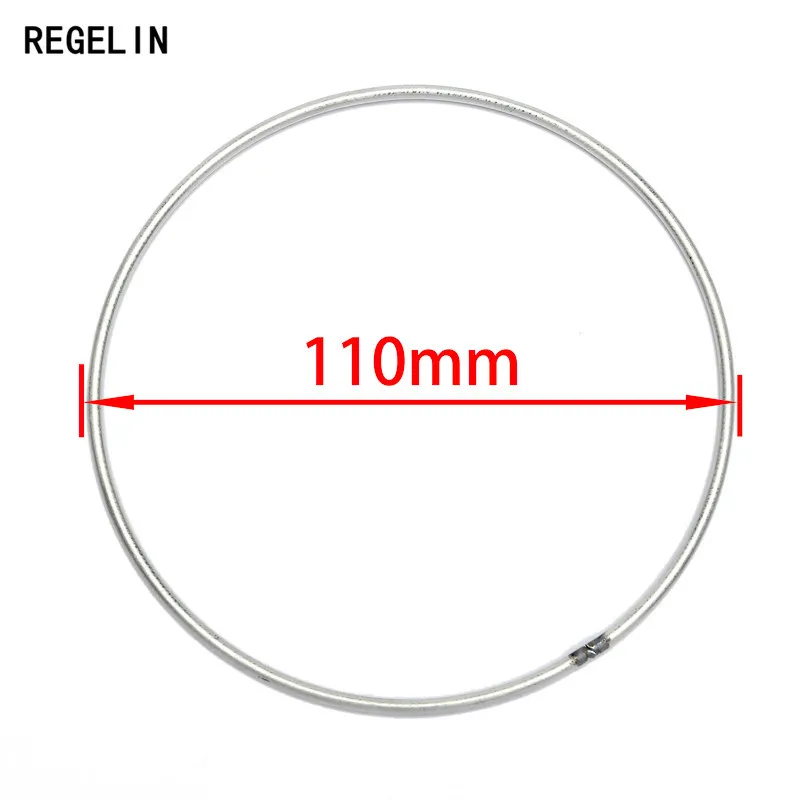 REGELIN Dream Catcher Reve Cirkel Ringen Bevindingen Opknoping Ronde cercle metalen giet attrape reve Netto Sieraden DIY 10 pcs 35 -200mm