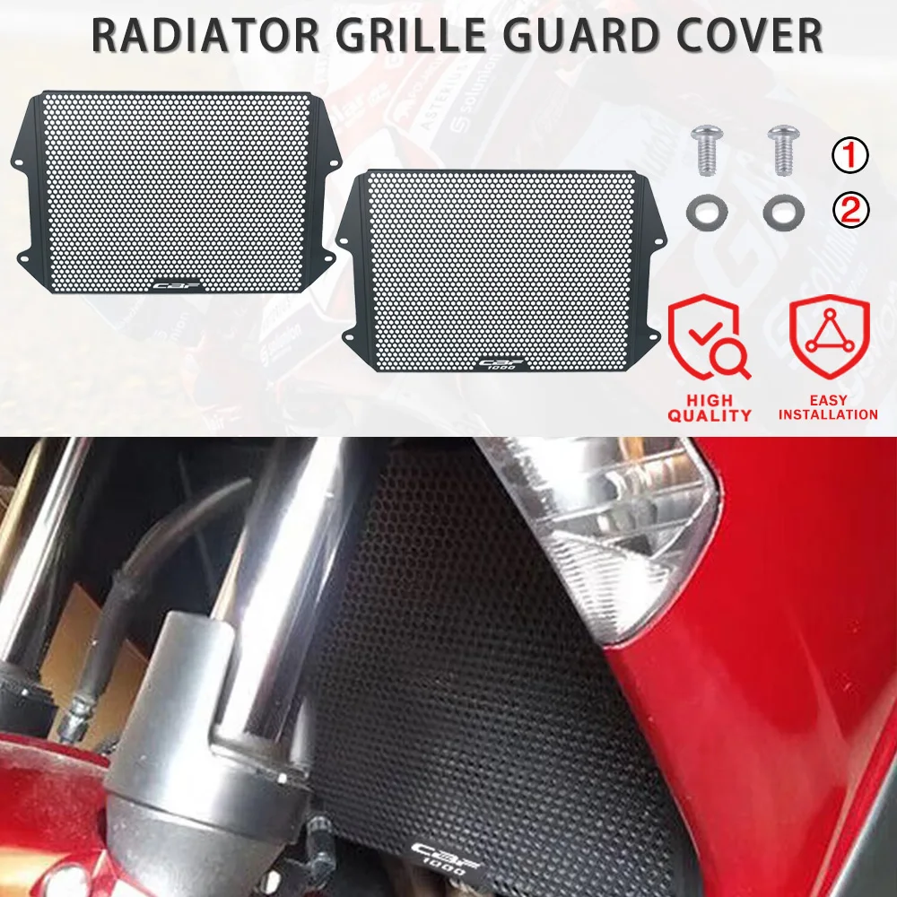 

Motorcycle Accessories For Honda CBF1000FA CBF1000 FA CBF 1000 FA 2011 2012 2013 Aluminum Radiator Guard Grille Cover Protector