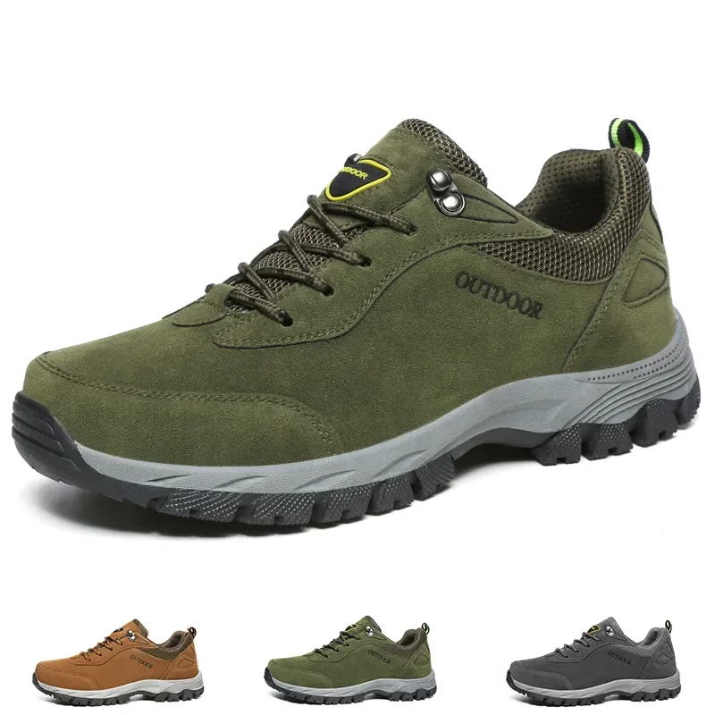 

Men's Hiking Shoes 2023 New Arrival Hiking Boots Trekking Shoes Man Breathable Comfortable Mountain Climbing Shoes