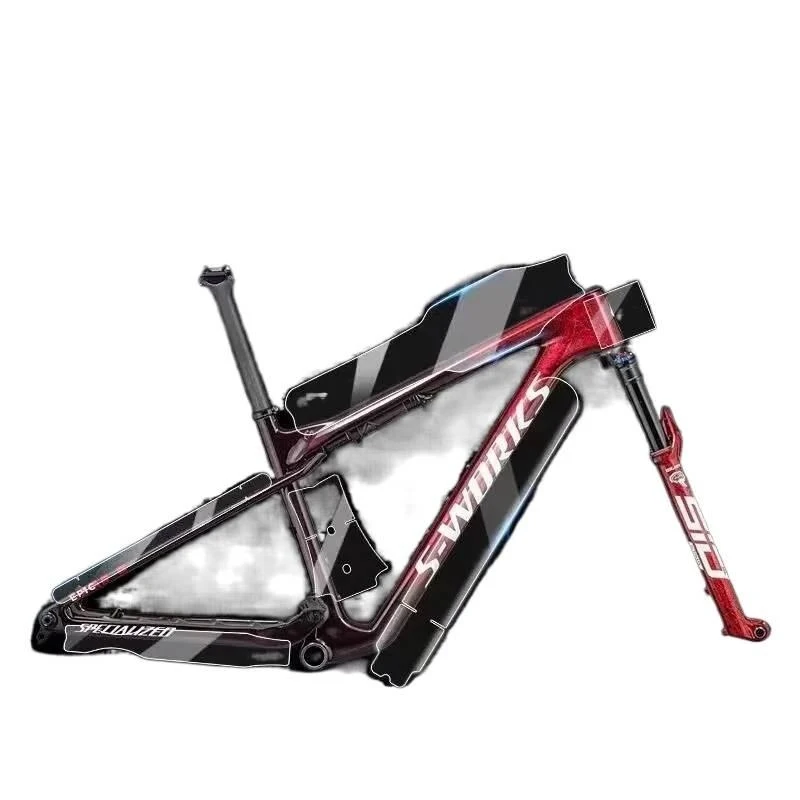 AliExpress NONE Heavy Duty Bicycle Frame Guard Protective Film Anti Scratch Vinyl Sheet for Mountain Road Bike Durable Long Lasting Coverage