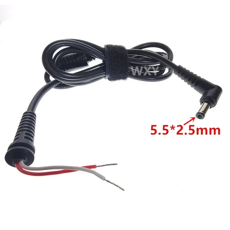 5.5x2.5mm Laptop DC Power Adapter Charging Cable Connector DIY Charger Cord for Asus Lenovo Toshiba Notebook