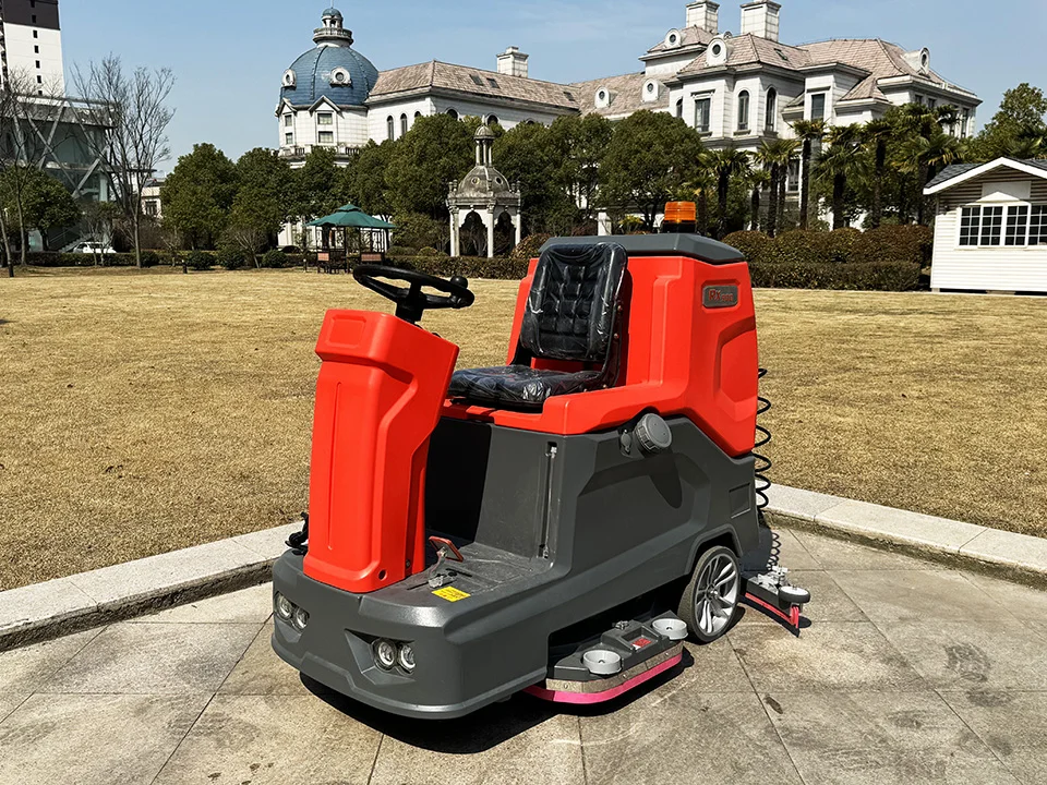 Hot Sell Ride-On Electric Floor Scrubber Automatic Washing Machine Scrubber Drier for Manufacturing Plant