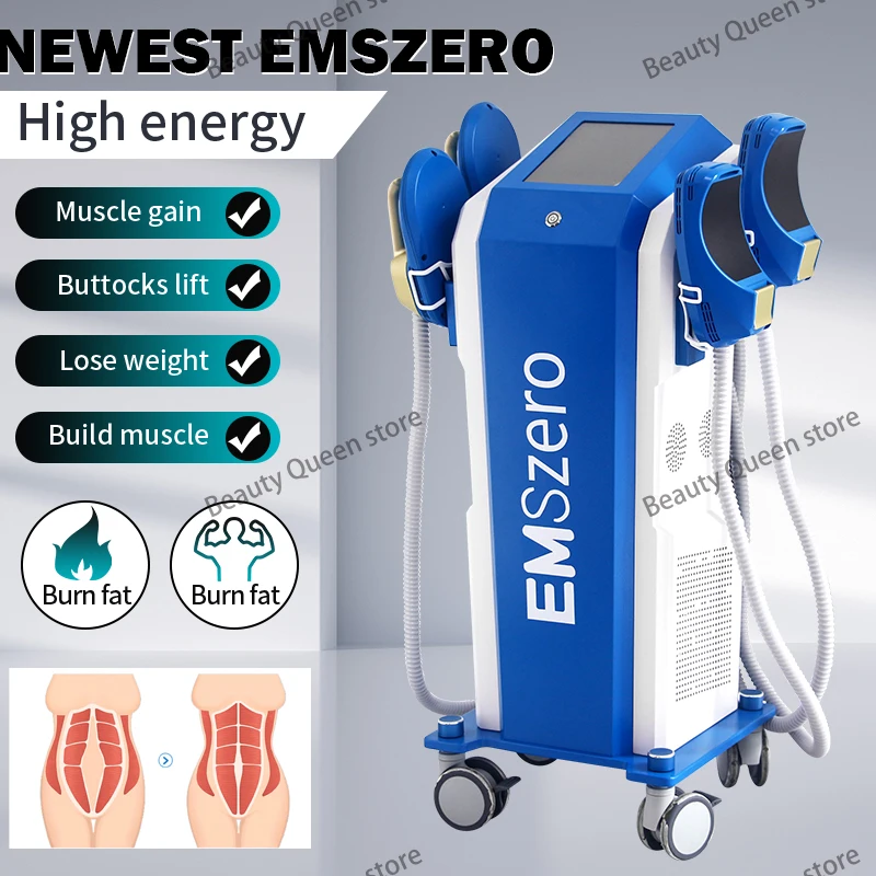 

2025 Portable high Quality 4 Handles Ems Slim Rf Muscle Shaping Machine Ems Estimulador Muscular Profesional For Weight Loss