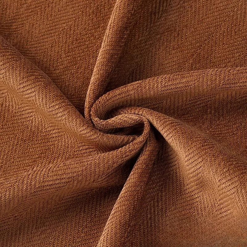 الصلبة متعرجة الشنيل ماتي متجمد الصوف مزيج النسيج لينة منظم السترة بنطلون تنورة المواد محكم نسج #5