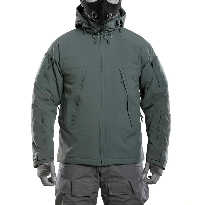 

New Men's Winter Thickened 4.0 Tactical Camouflage Cotton Jacket Outerwear Thick Cotton Coat Loose