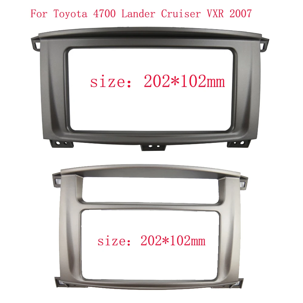 

Car Kit Fascia Surround Panel CD Radio Frame For 2007 Toyota/ Lexus 4700 Roadmaster Stereo Facia Trim Dash CD Installation Kit