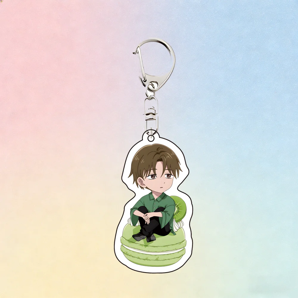 NEW Anime Keychain You and I are Polar Opposites Shin Asakura Taro  Collection Accesorios Home Desk Decorate for Fans Key Chain