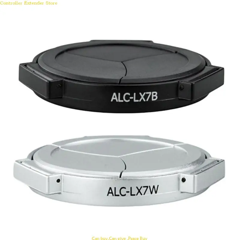 

ALC LX7 Auto Lens Caps Self-Retaining Automatic Lens Protector for DMC-LX7 Camera Essential Lens Cover